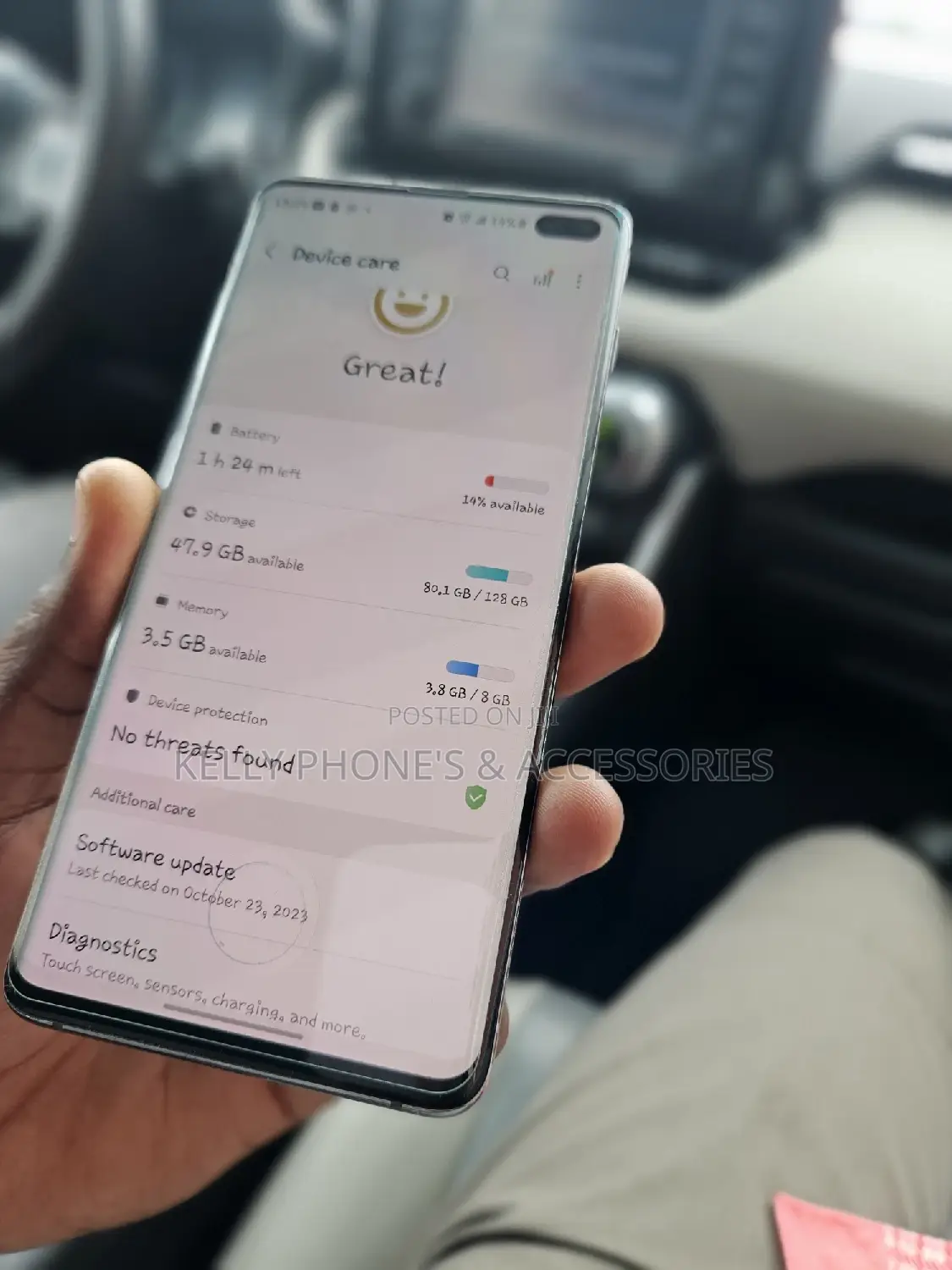 Samsung Galaxy S10 Plus 128 GB Black