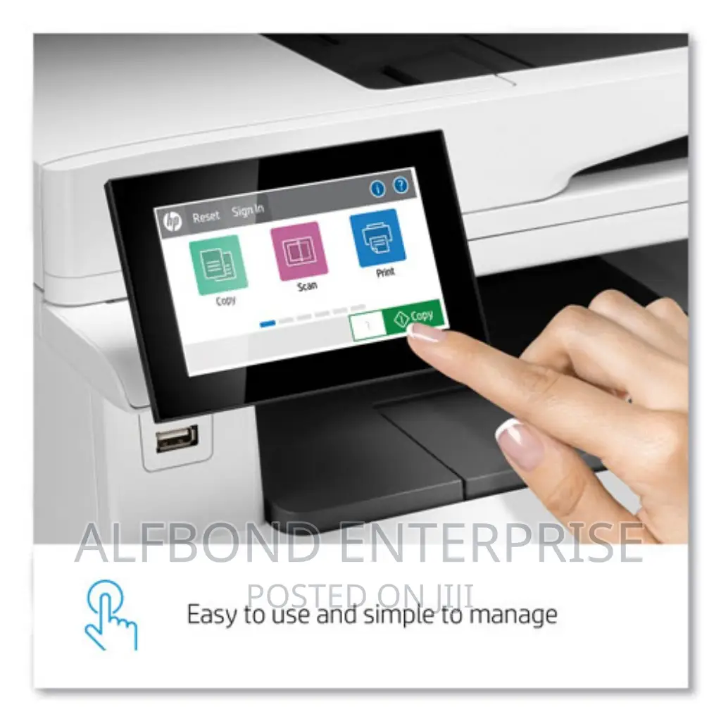 Laserjet Enterprise Color MFP M480f, Copy/Fax/Print/Scan