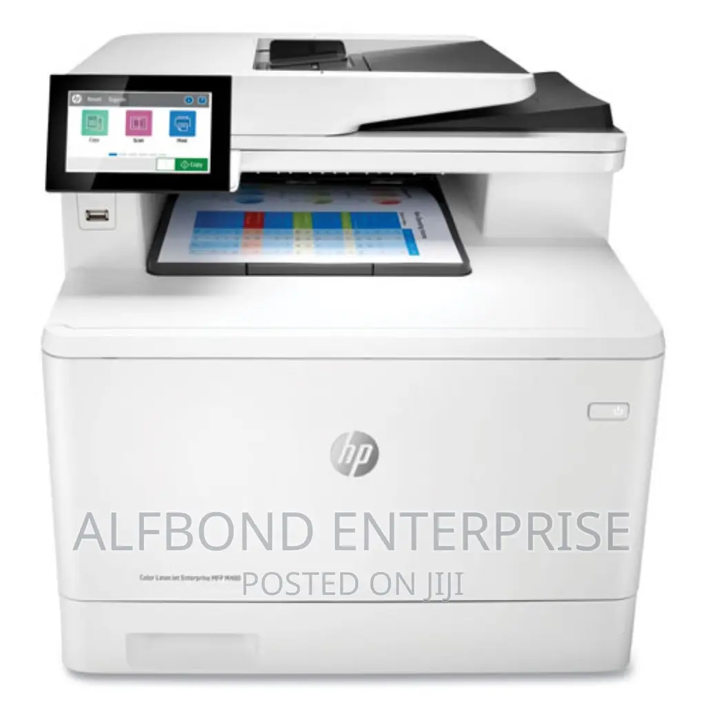 Laserjet Enterprise Color MFP M480f, Copy/Fax/Print/Scan