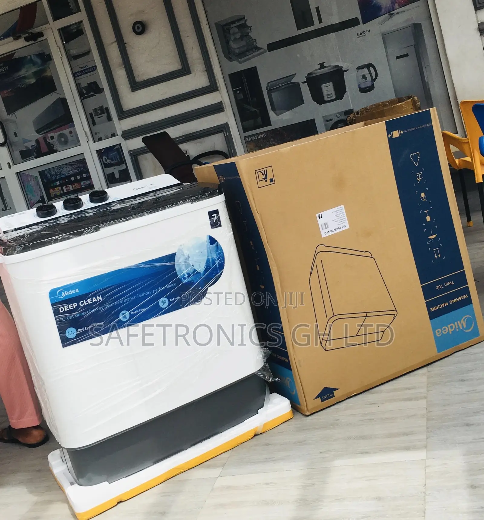 Twintub Midea Semiautomatic Washingmachine Topload 7kg 