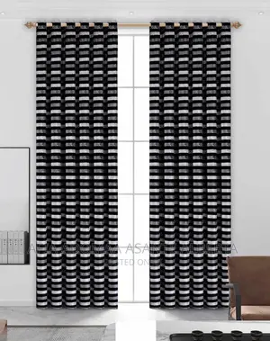 100% Cotton 2pieces Curtains