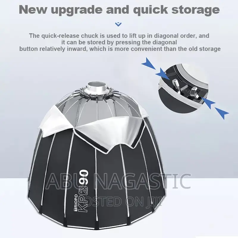Triopo Photography Parabolic Softbox 90CM