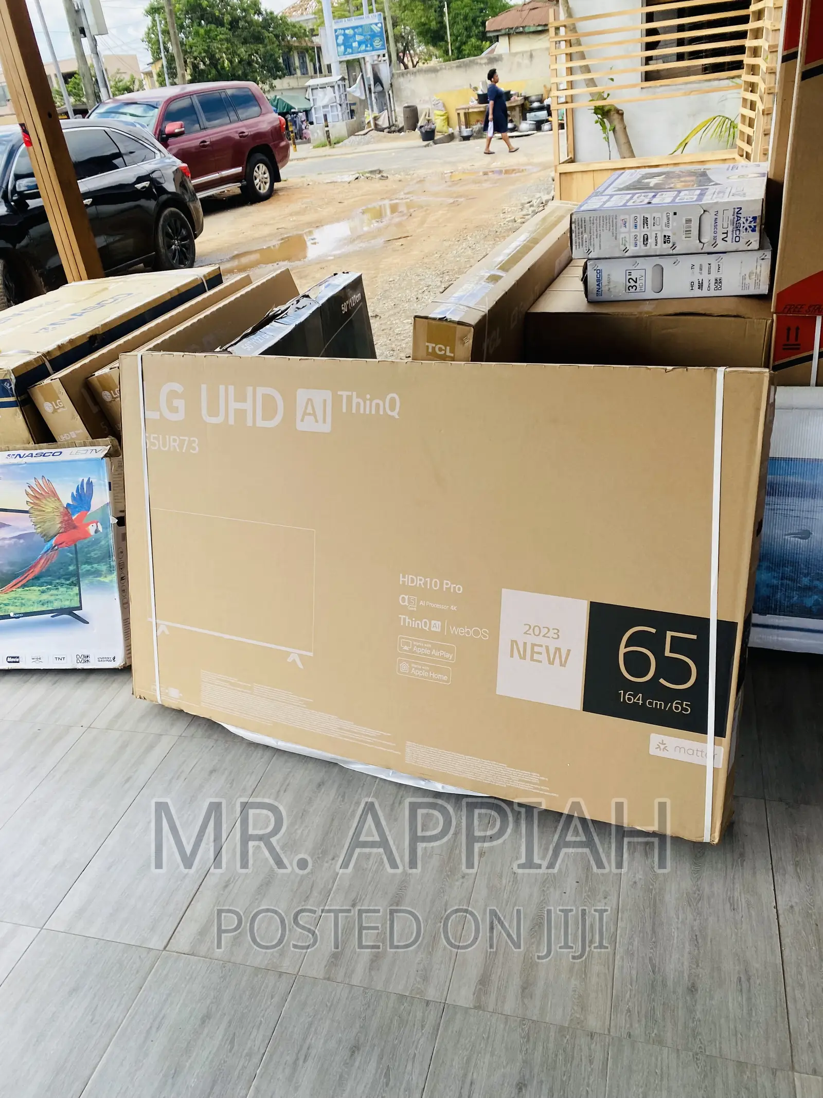 High Quality LG 65 Inch 65UR7300 HDR Smart Tv(Black).
