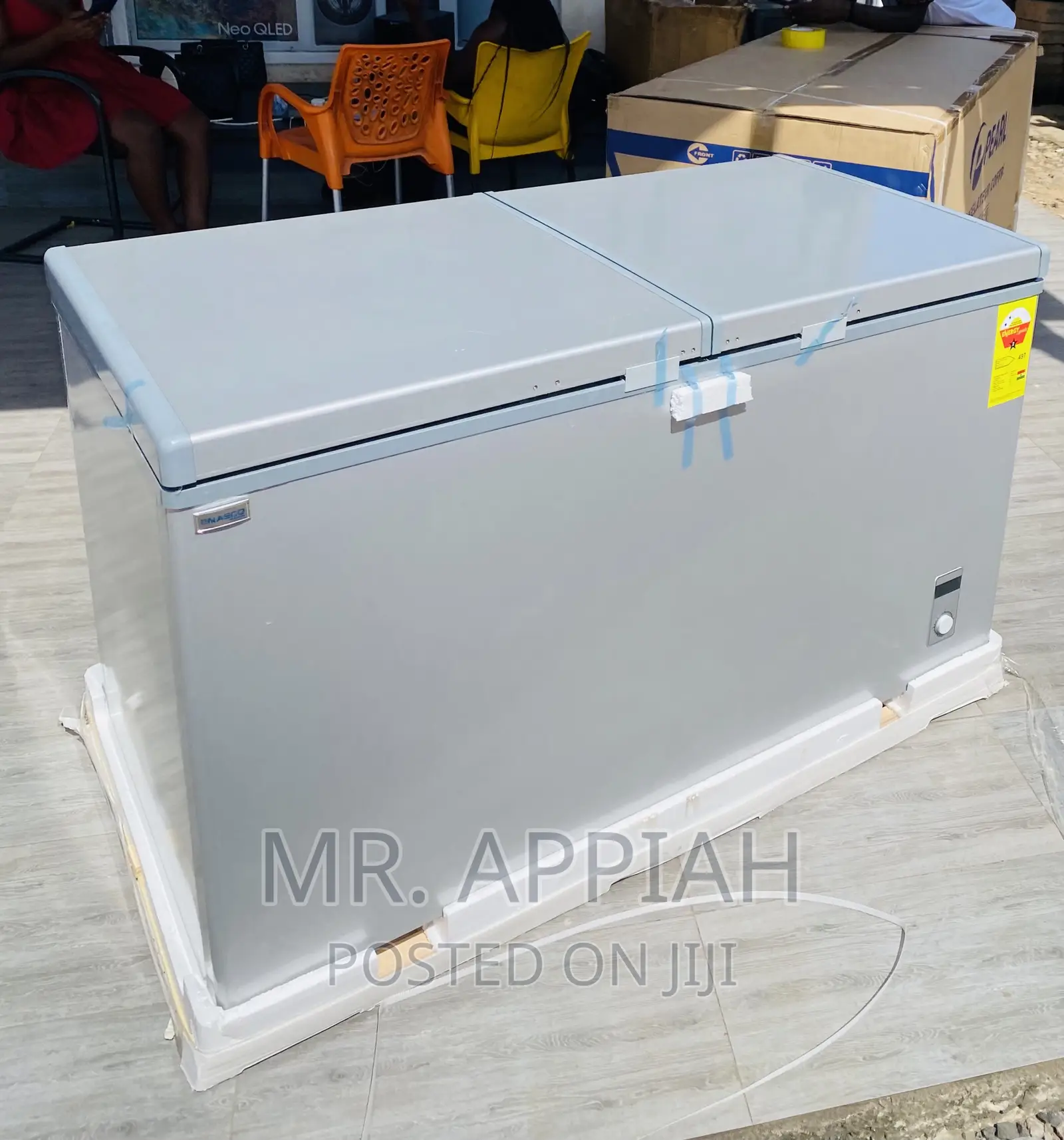 Nasco Double Door Electric Chest Freezer(Nas500fl)425ltr