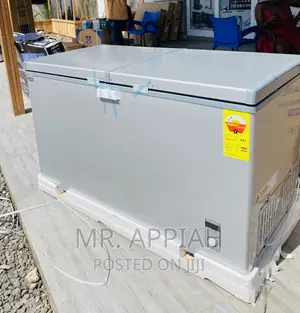 Elegant Gray Nasco 2 Door Electric Freezer Nas500fl,Gray.
