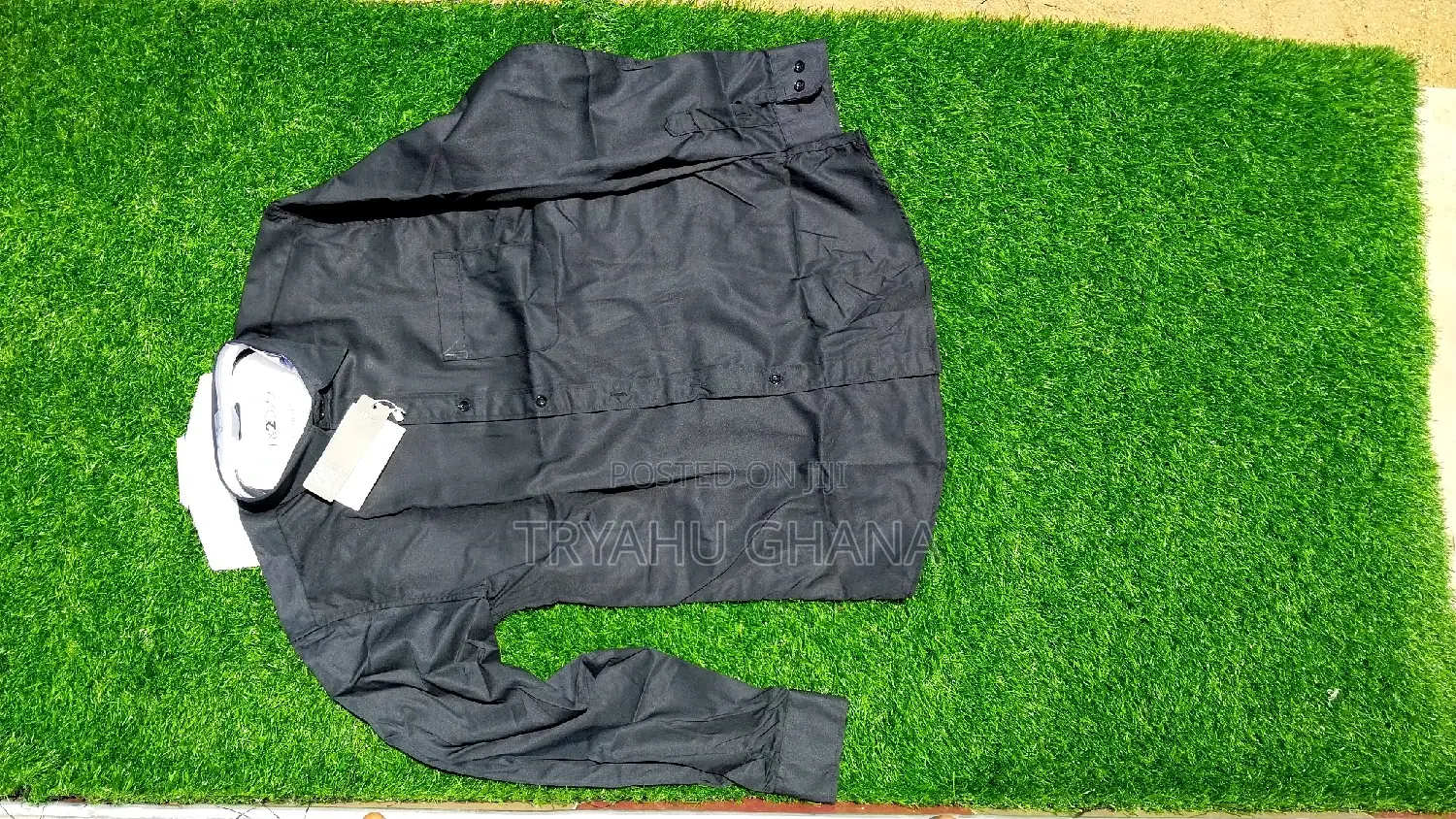 Black Men's Long Sleeve With Quality Assurance
