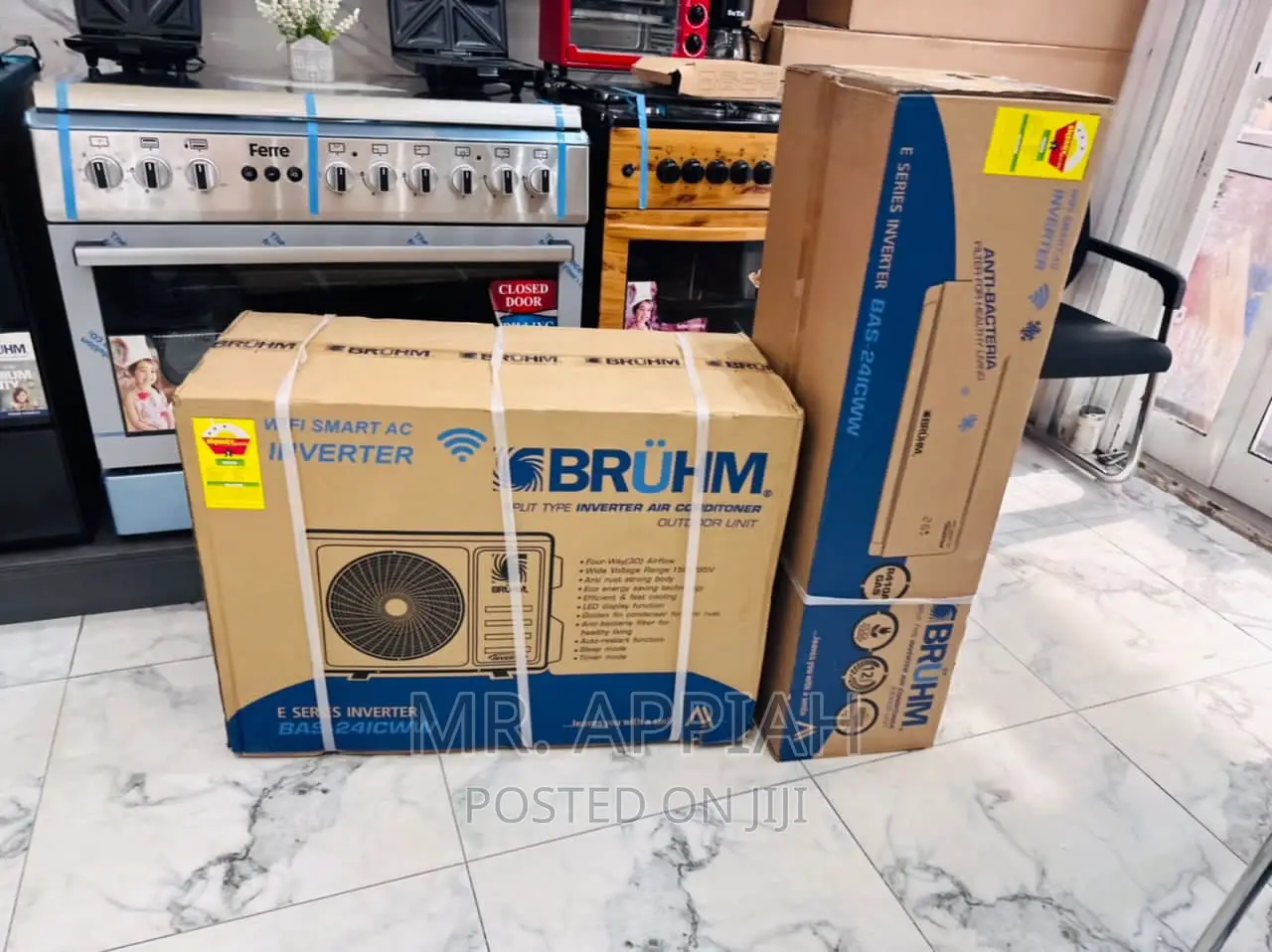 Shop Classic Bruhm 1.5HP Split Air Conditioner(White)R410z