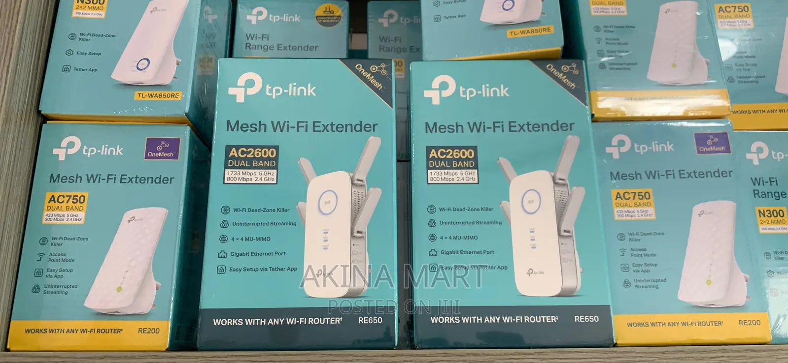 Tp-Link Re650 Mesh Wifi Extender Re650