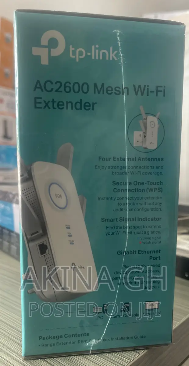 Tp-Link Re650 Mesh Wifi Extender Re650 Range Extender 2