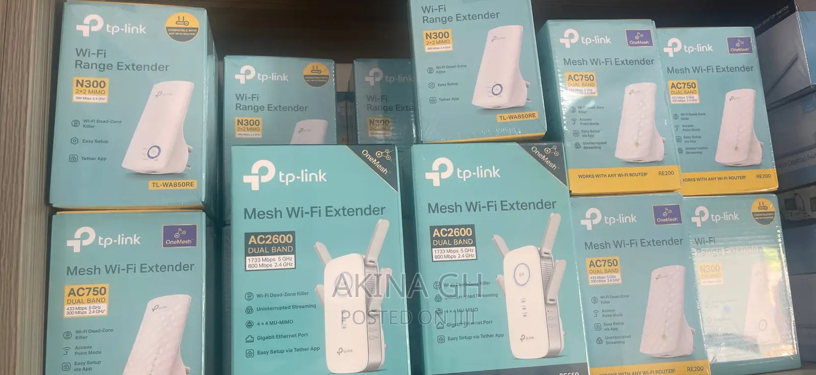 Tp-Link Re650 Mesh Wifi Extender Re650 Range Extender