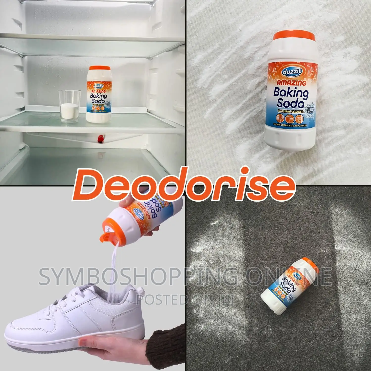 Duzzit Amazing Baking Soda Multi Purpose Cleaner, 500g