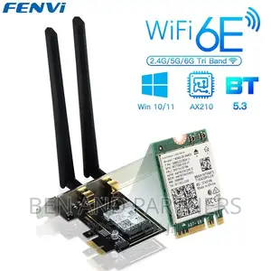 PCIE Wifi Adapter 5374mbps Wifi 6E BLUETOOTH 5.3