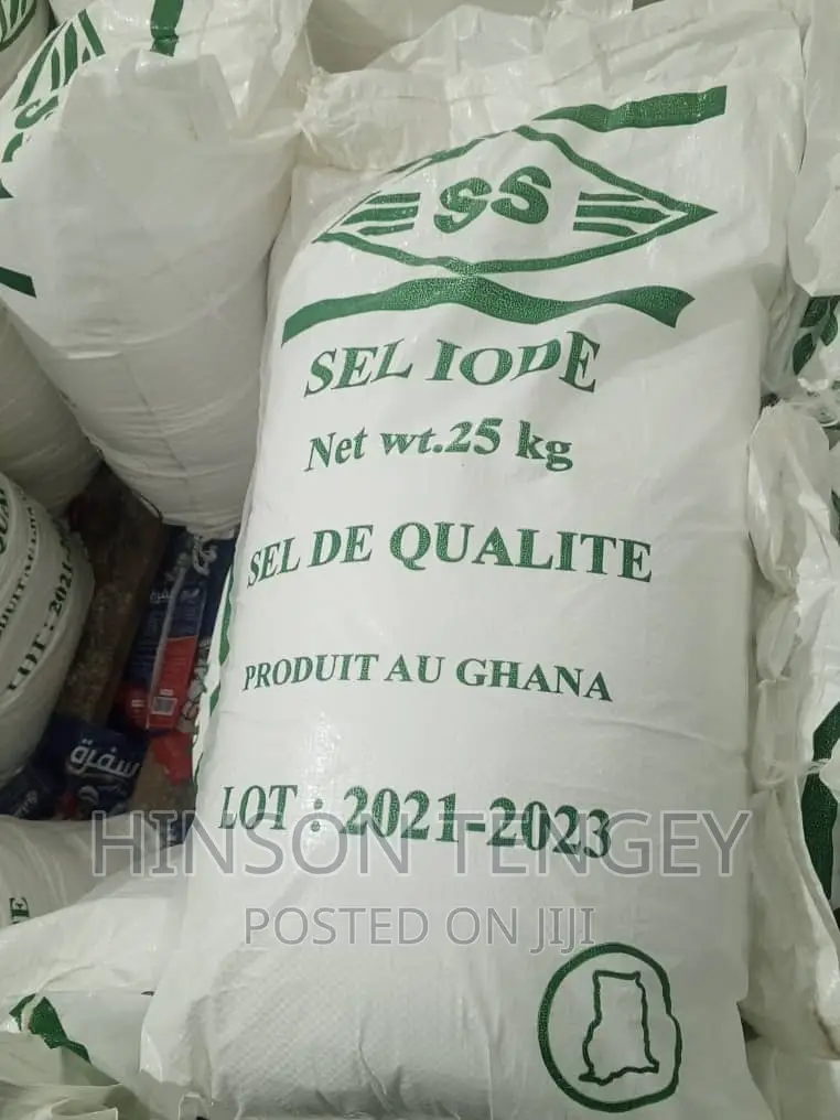 Salt 25kg Produce in Ghana