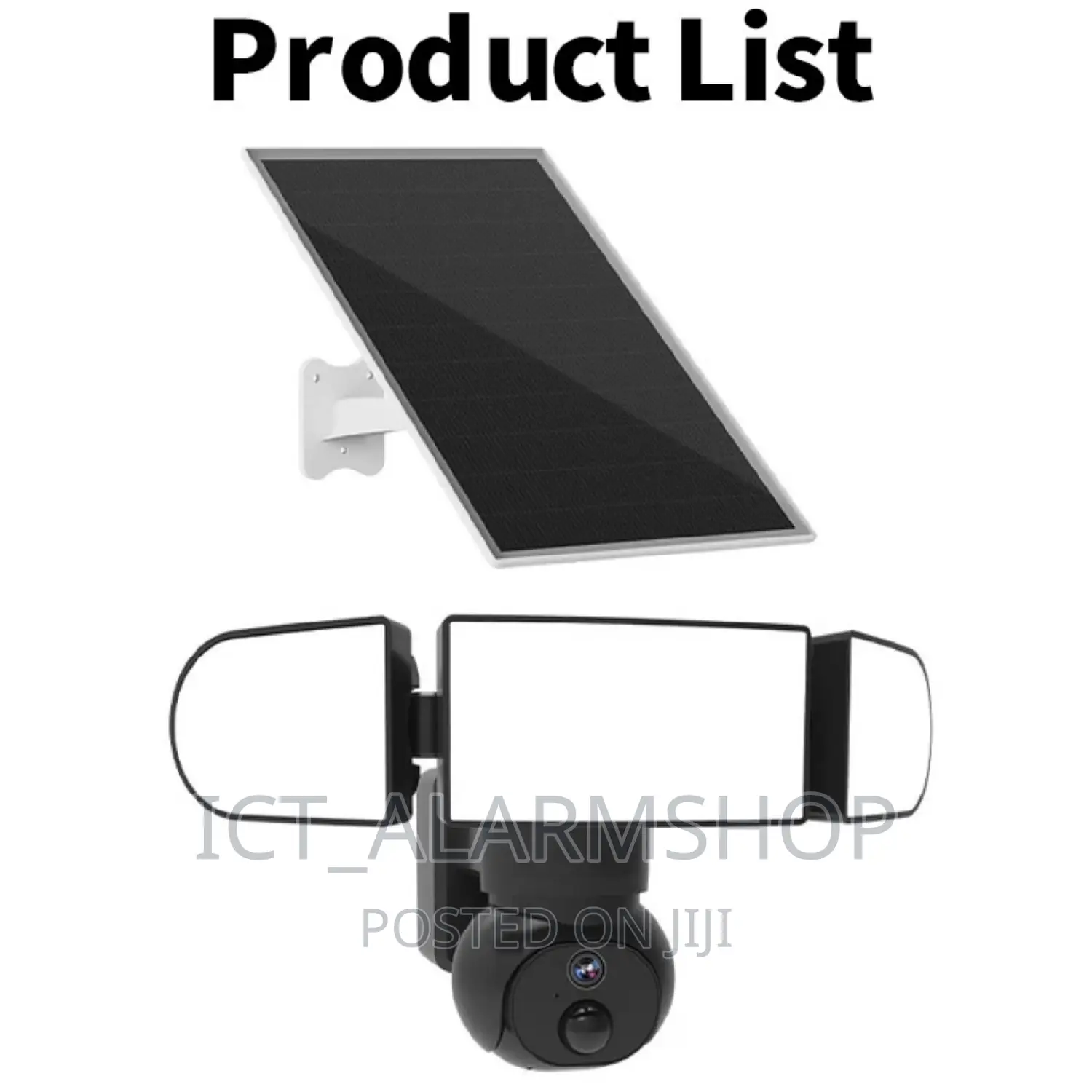 Solar Floodlight Human Detection