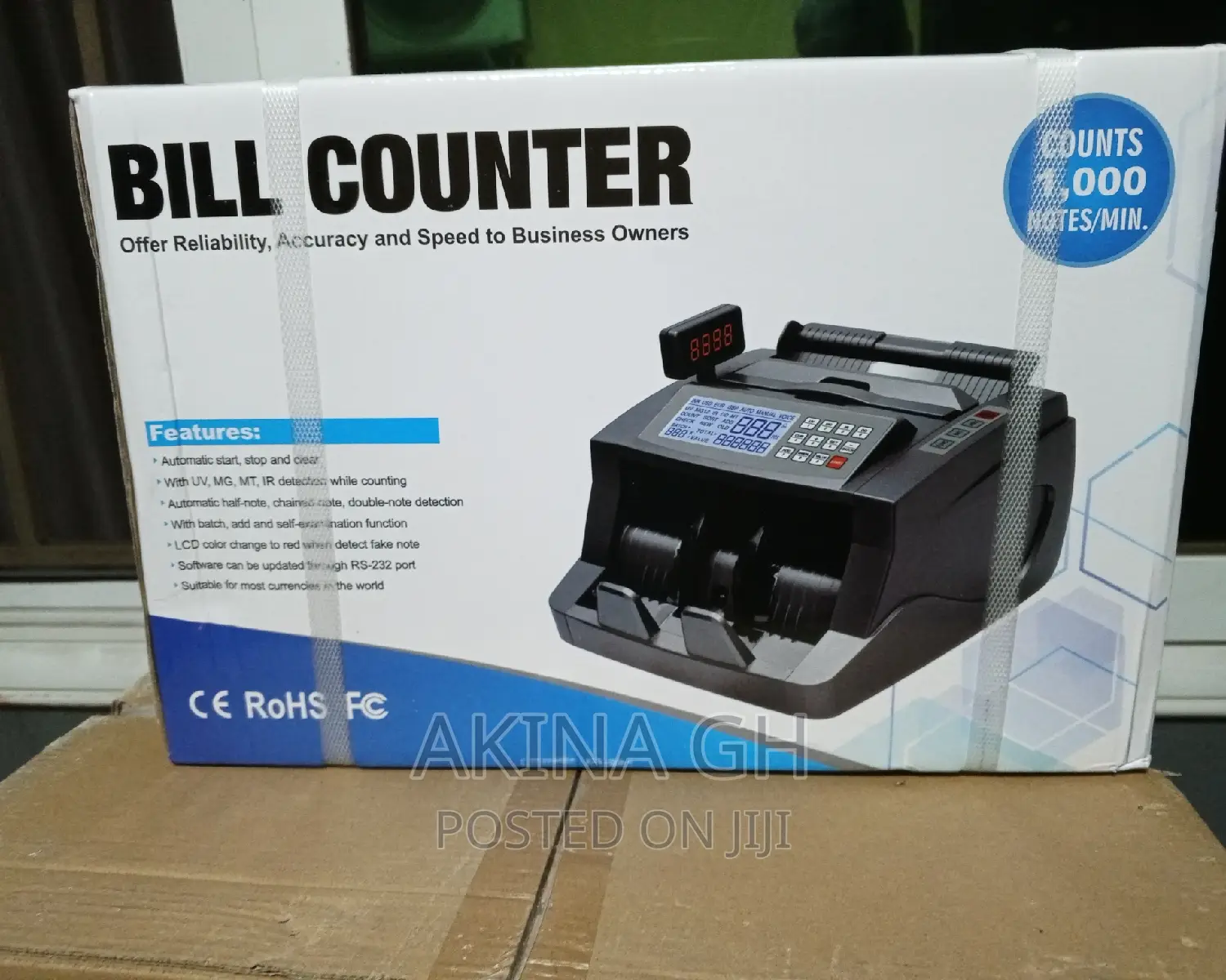 Al5500 Bill Note Counting Machine