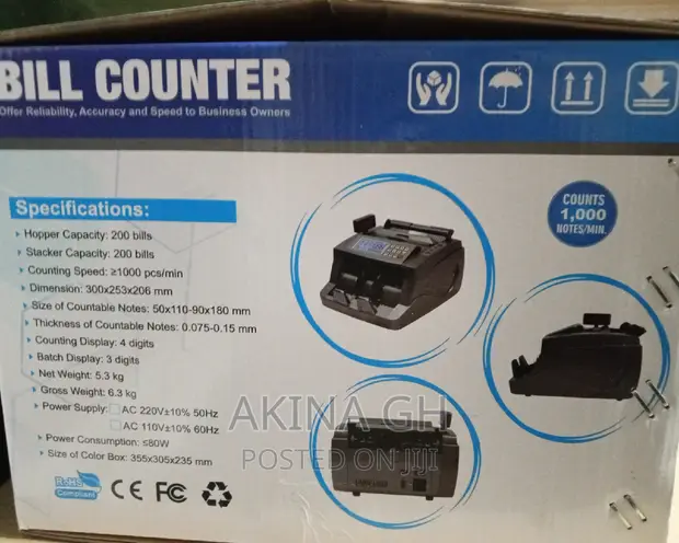 Al5500 Bill Note Counting Machine 3