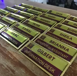 Customized Name Tags