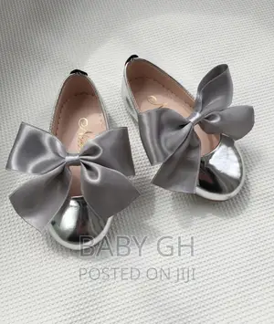Silver Girls Occasion Shoes