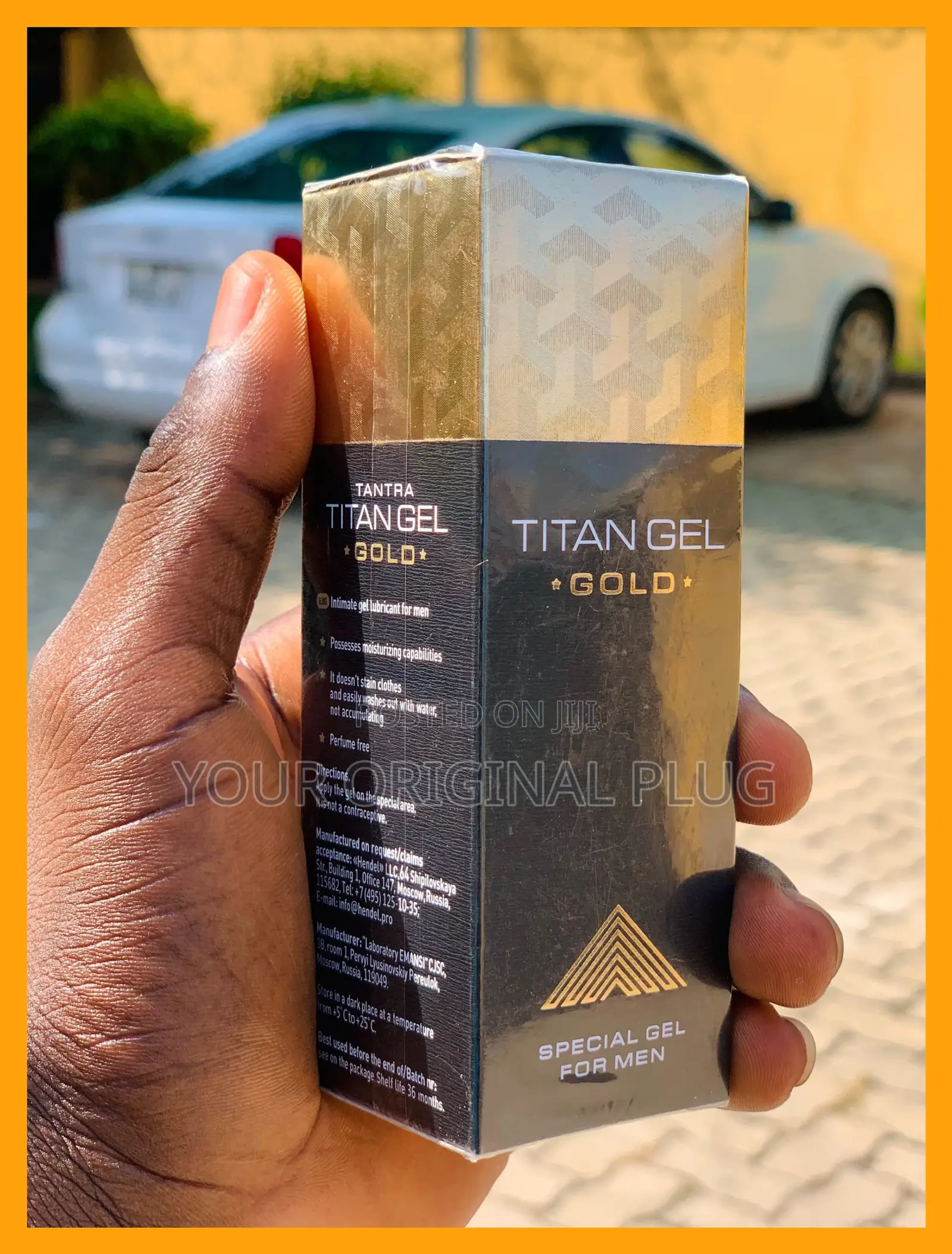 Titan Gel (Gold). A Special Gel for Men 100% Original.