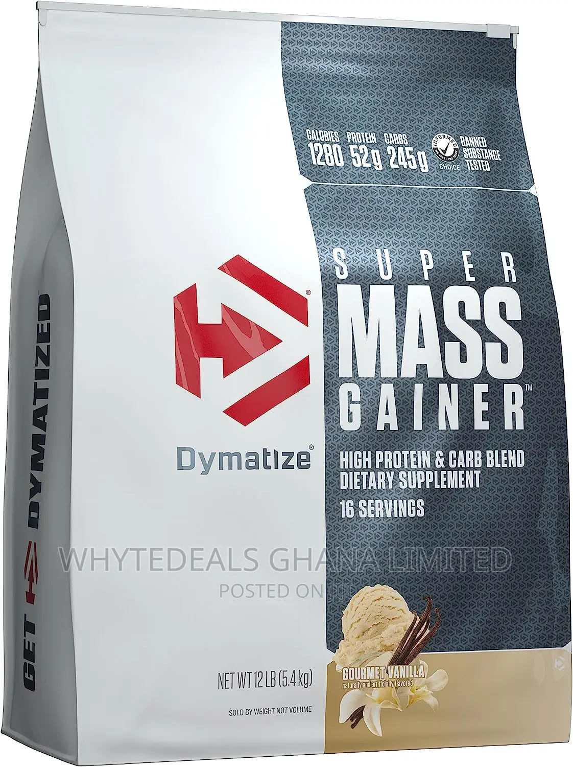 Dymatize Super Mass Gainer 12lbs for Maximum Weight GAIN