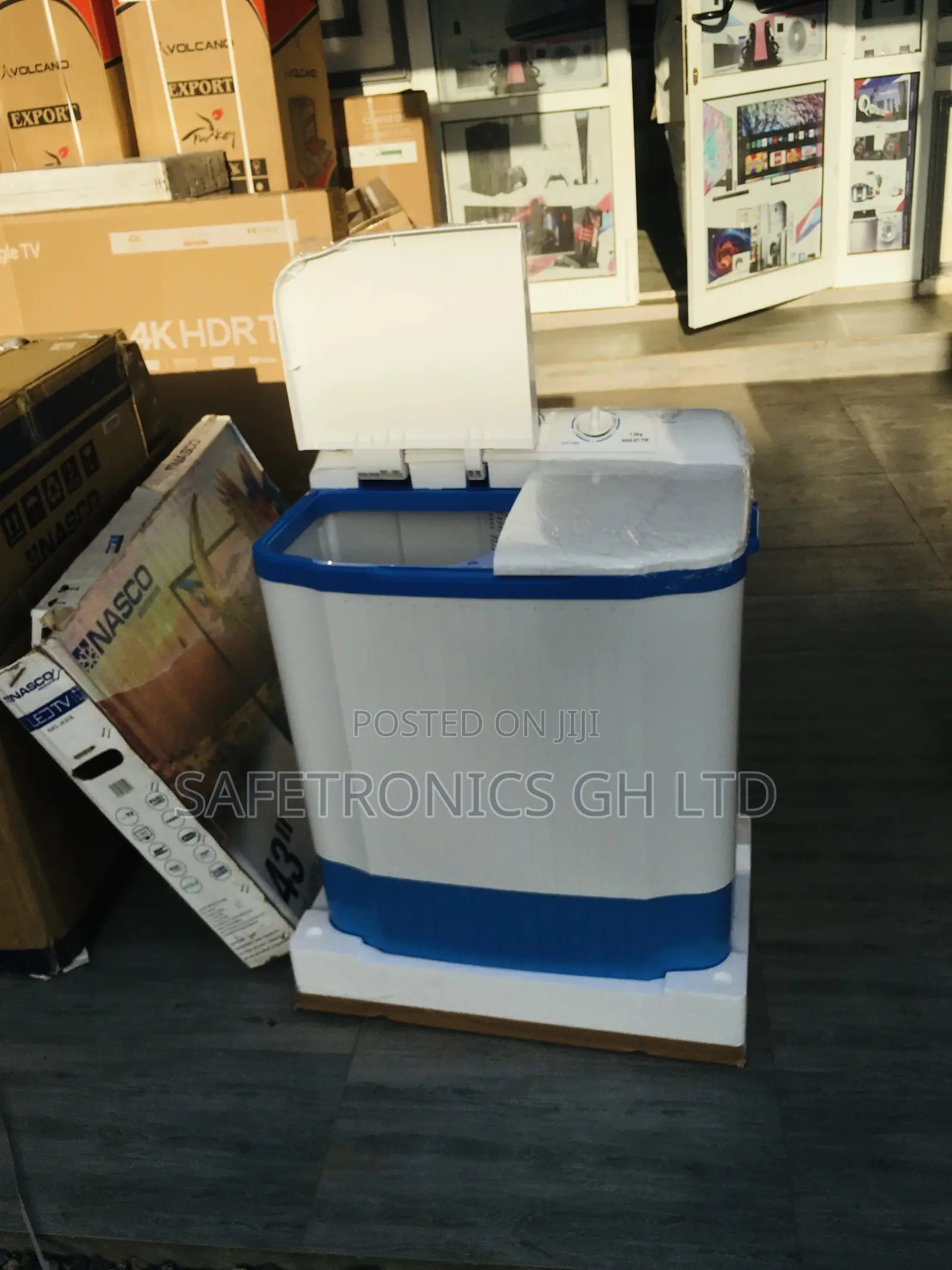 Topload Semiautomatic Washingmachine 7kg Twintub Nasco