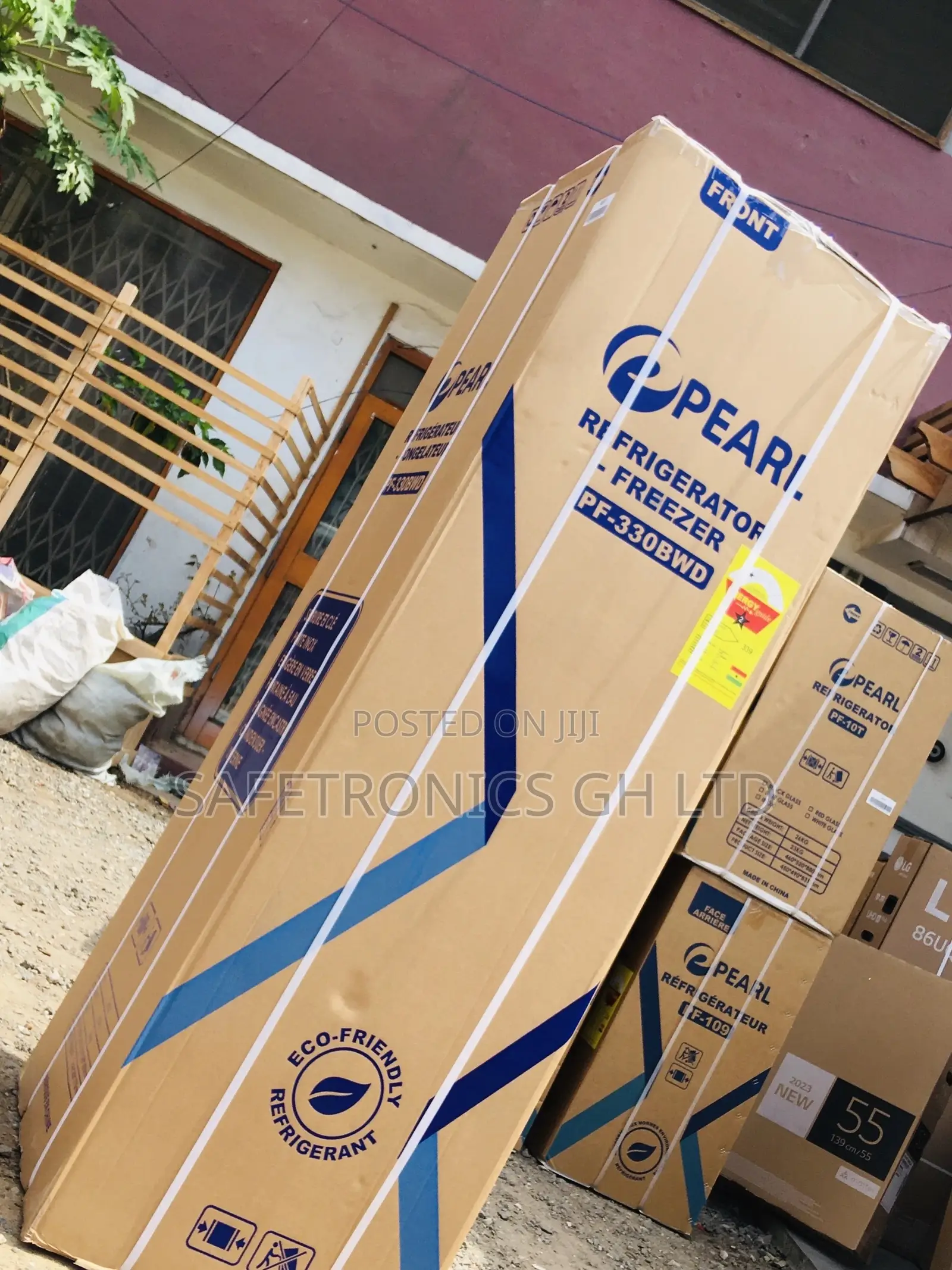 Bottomfreezer Doubledoor Pearl PF-330BWD 251 Liters Fridge
