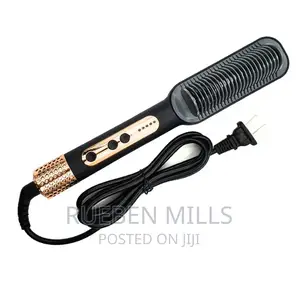 Photo - 950 Degrees Max Heating Ring Hot Comb Hair Straightener