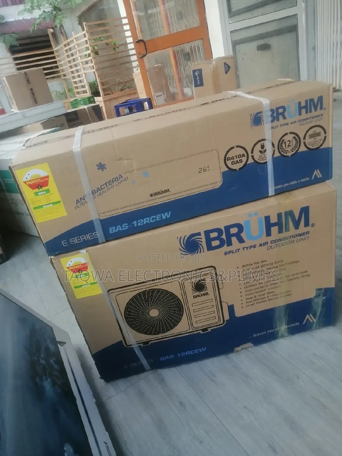 Bruhm Split 1.5hp Ac R410