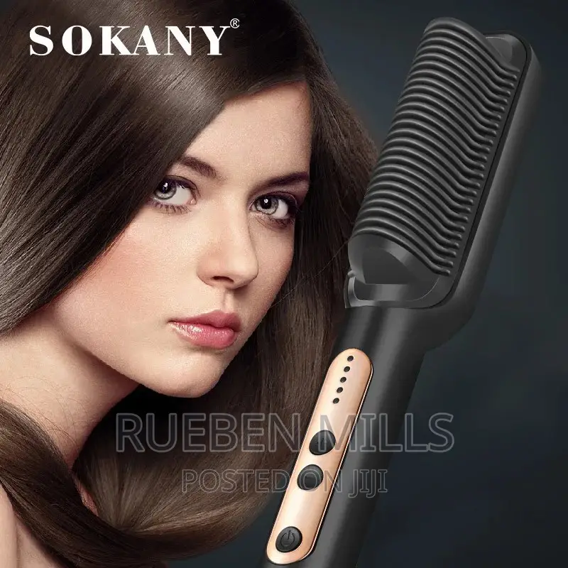 Sokany Ring Hot Comb Hair Straightener for Sale