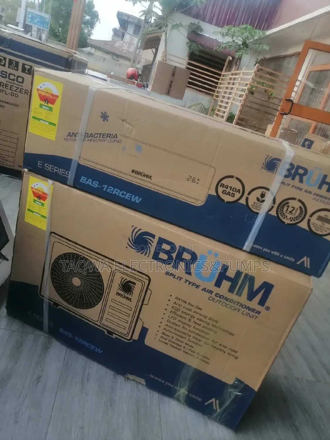 2 Star, Bruhm Air Conditioner 1.5hp