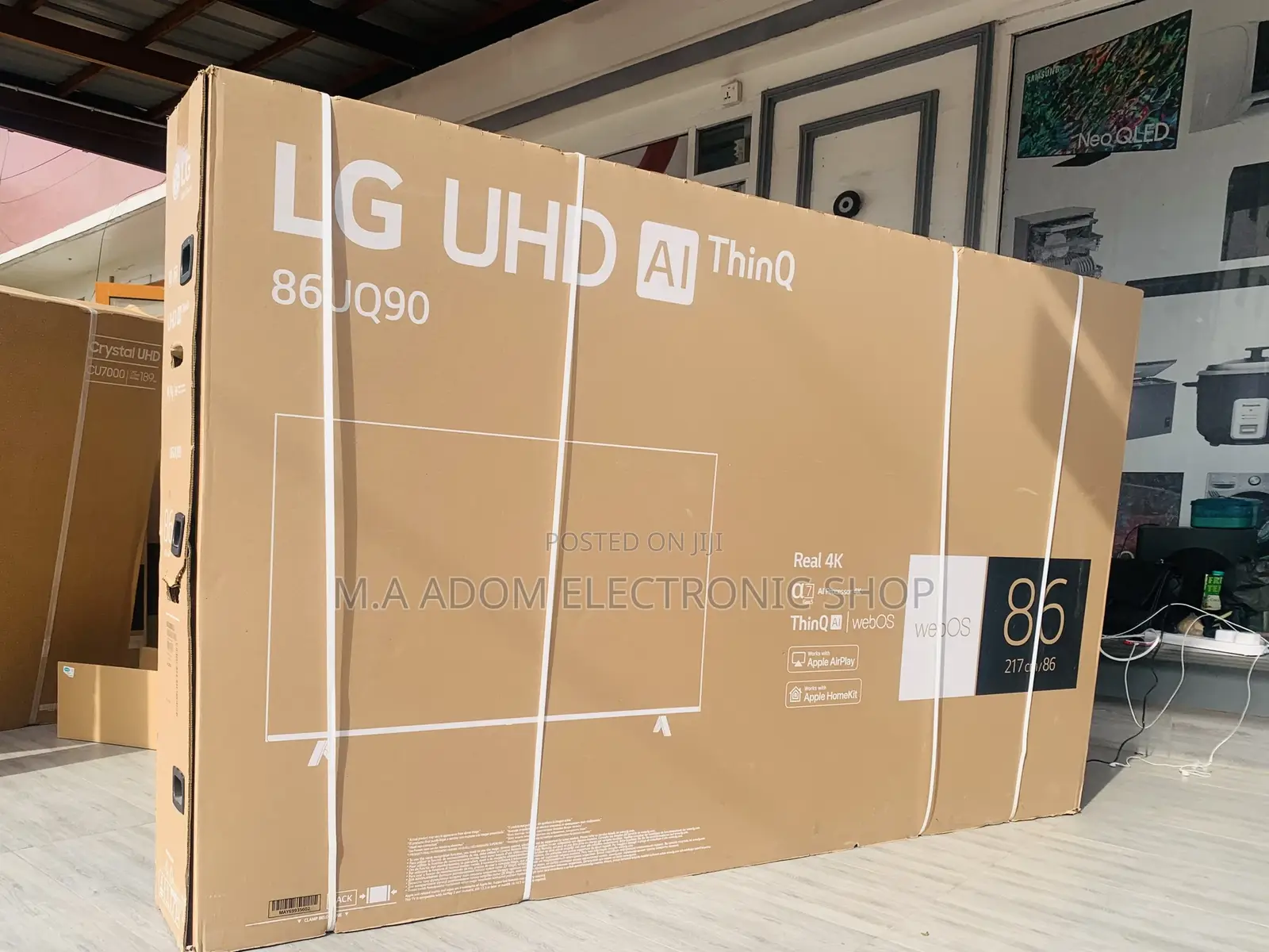 Brand New LG 86 Inch HDR Smart Led Tv(86UQ90)Black 