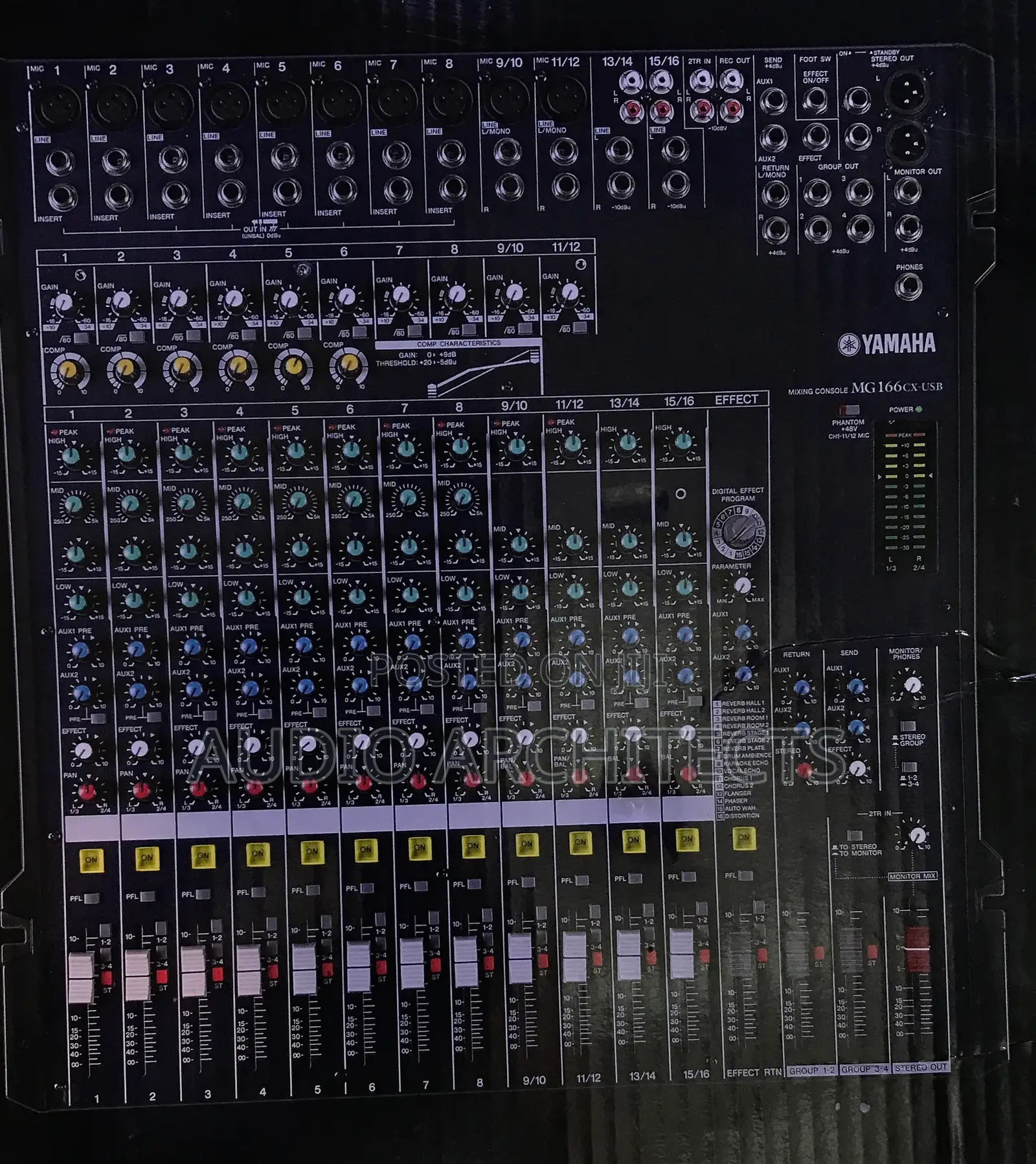 Mg166 Cx Usb Yamaha Analog Mixer
