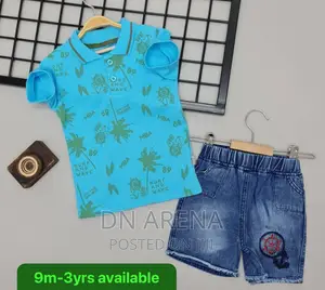 Boys Lactose With Jeans Shorts