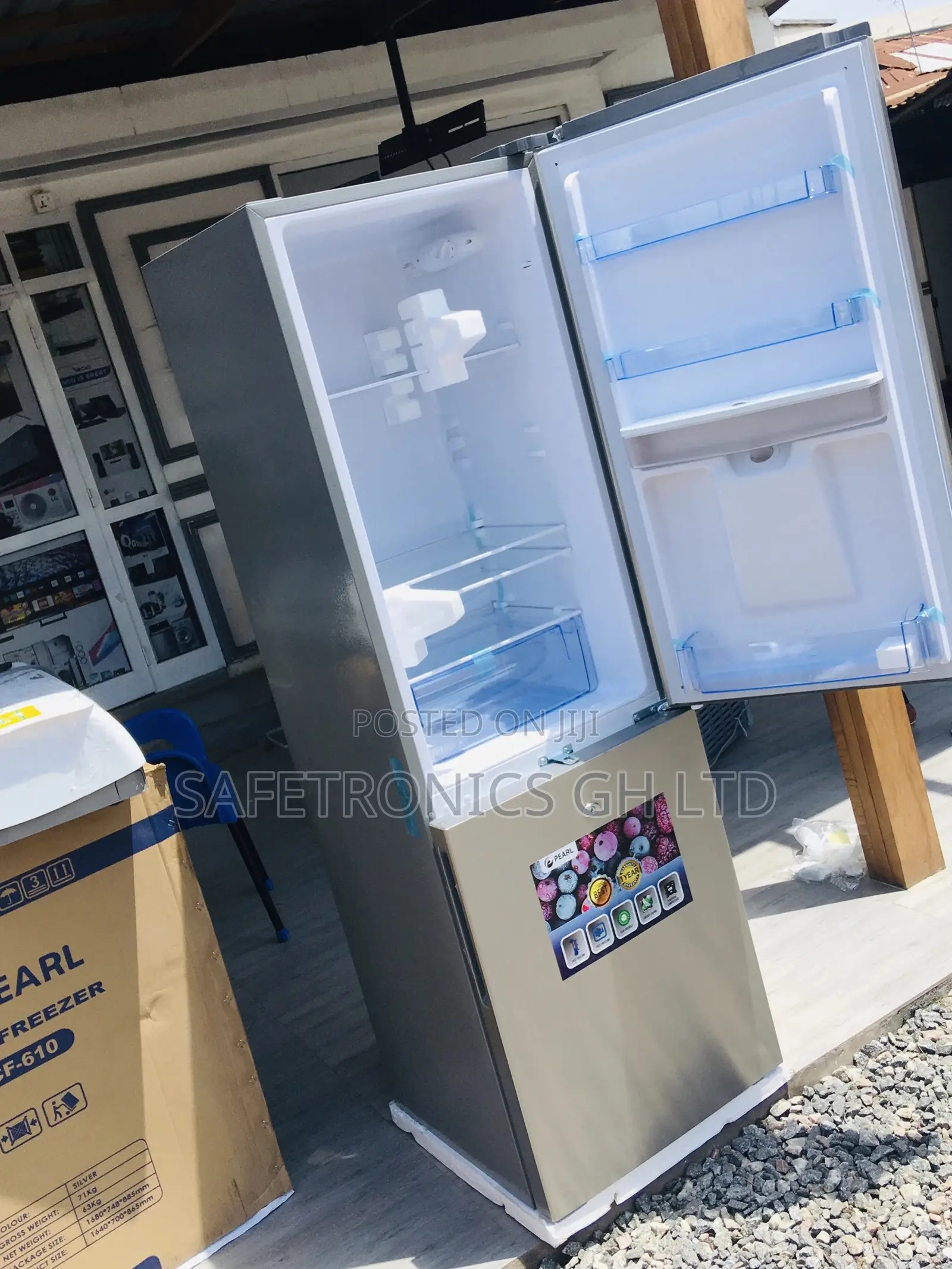 Pearl Bottomfreezer Doubledoor PF-330BWD Fridge 251 Liters
