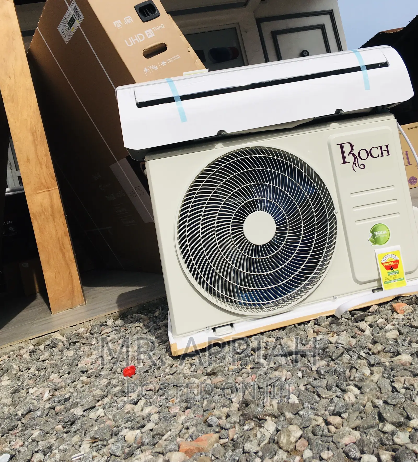 Shop Affordable Roch1.5HP R410 Split Air Conditioner(White)