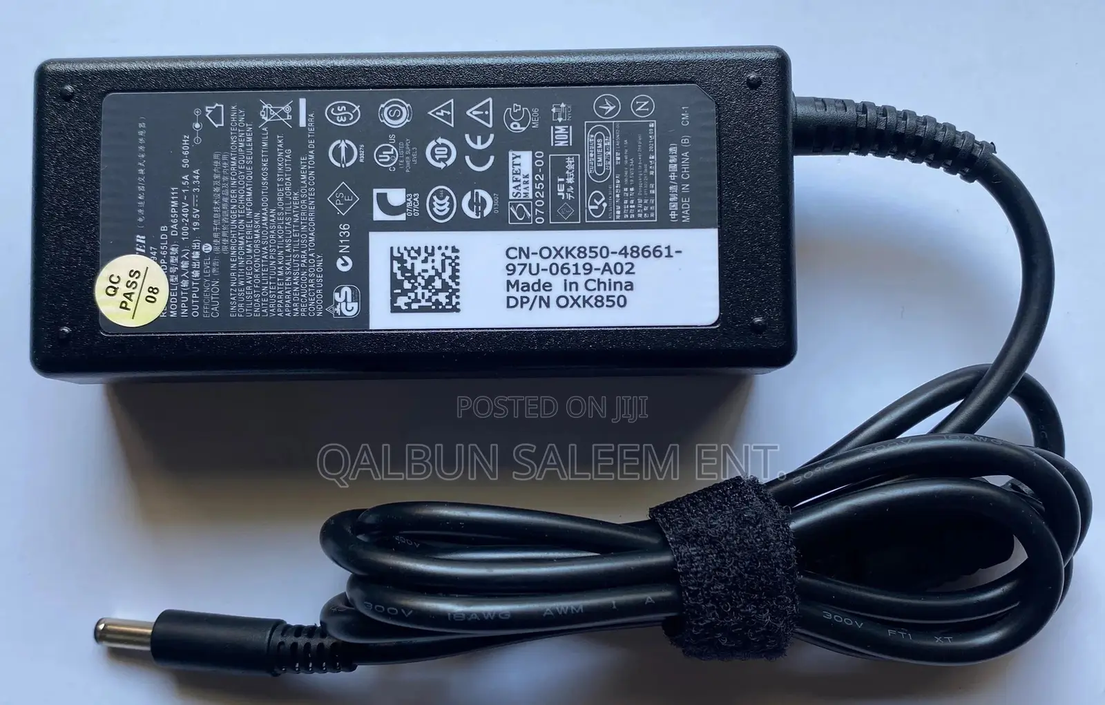 Original New Dell Small Pin Adapter 19.5V 3.3A 65W