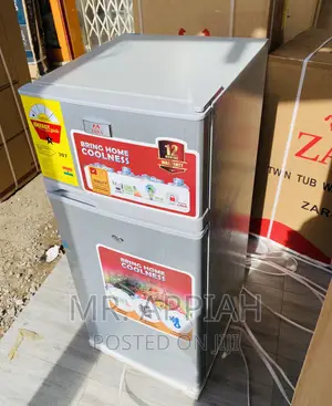 Highly Quality Zara Double Door Refrigerator(Silver)12TM.