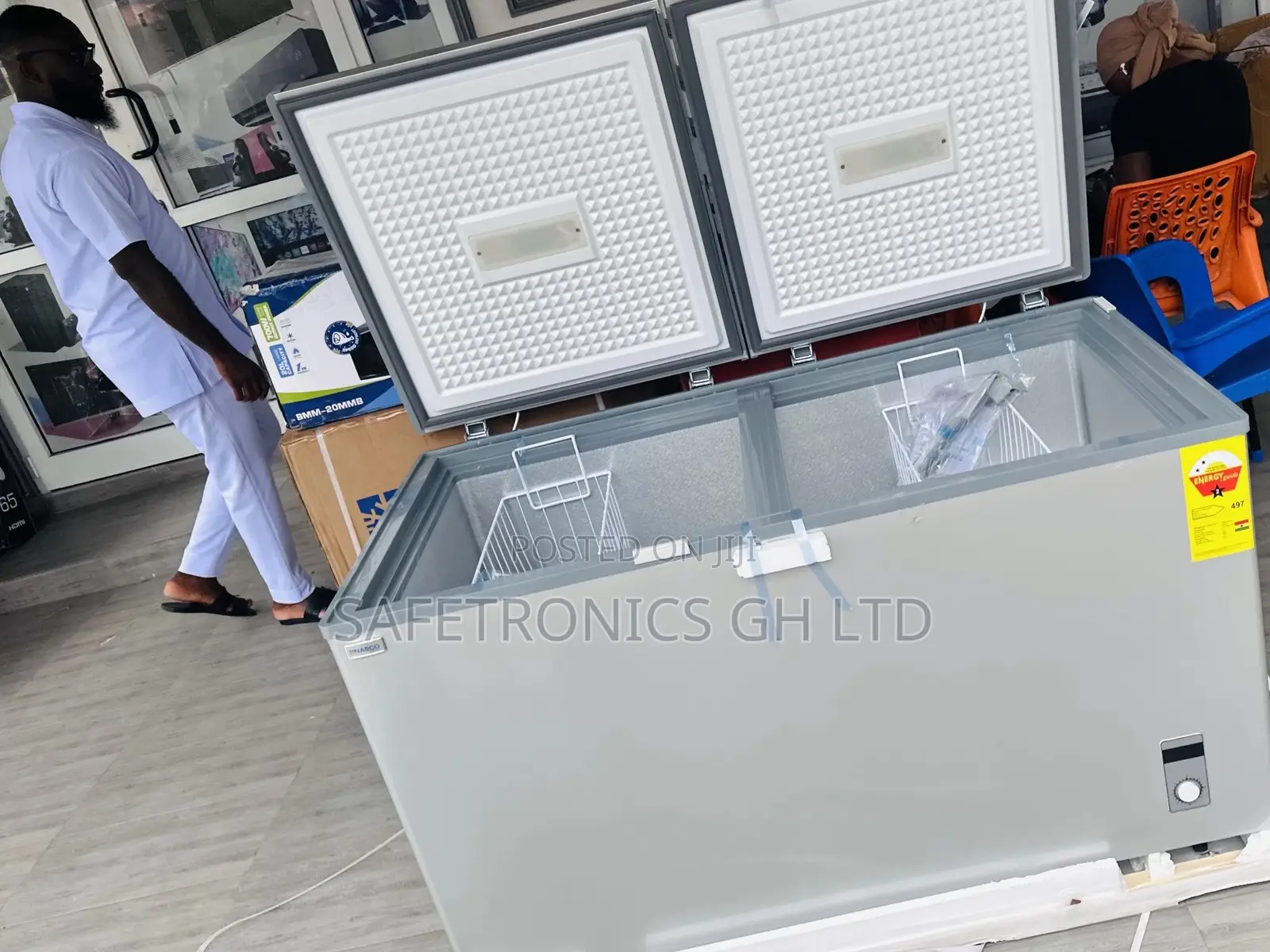 Nas500fc 425 Liters Doubledoor Chestfreezer  Essential