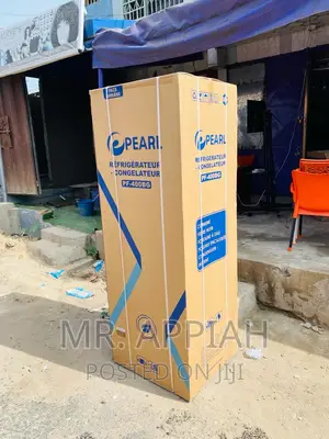Brand New Pearl Pf 400bg Double Dole Fridge(Black).
