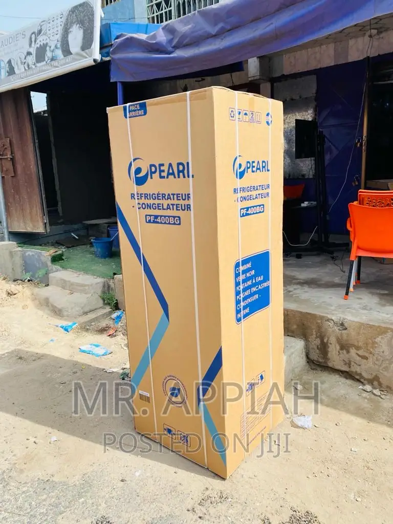Brand New Pearl Pf 400bg Double Dole Fridge(Black).