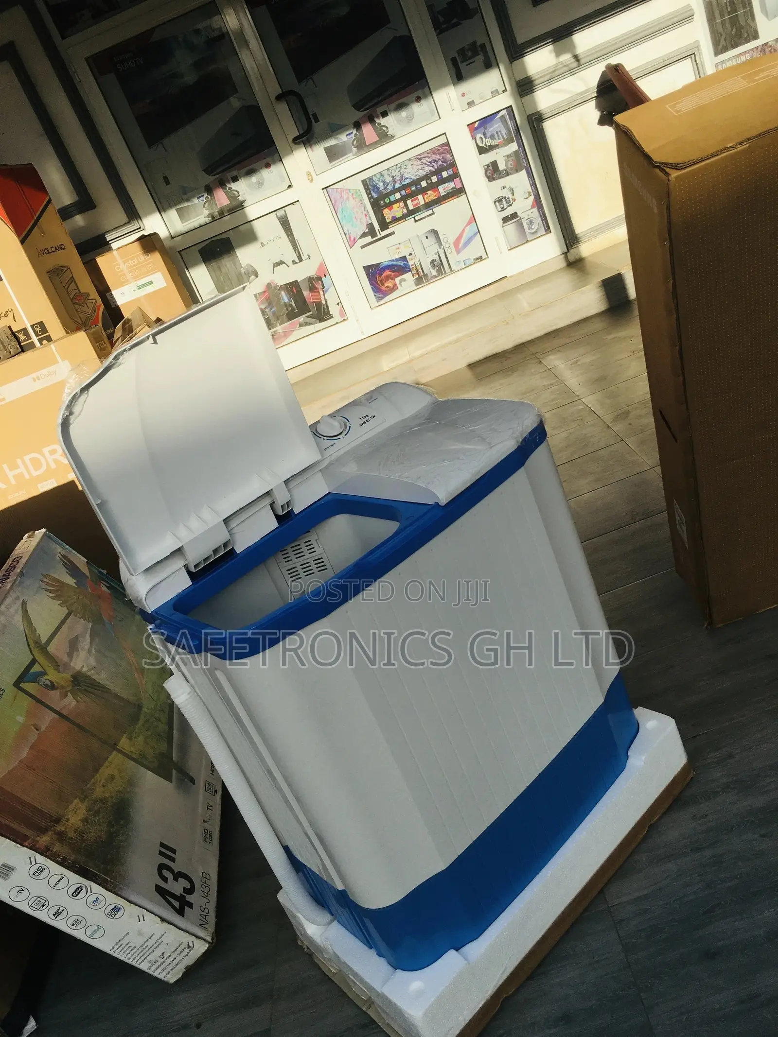 Lastest Washingmachine Nasco 7kg Topload Semiautomatic