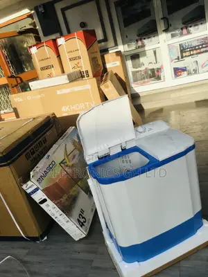 Topload Semiautomatic Washingmachine 7kg Nasco White/Blue 