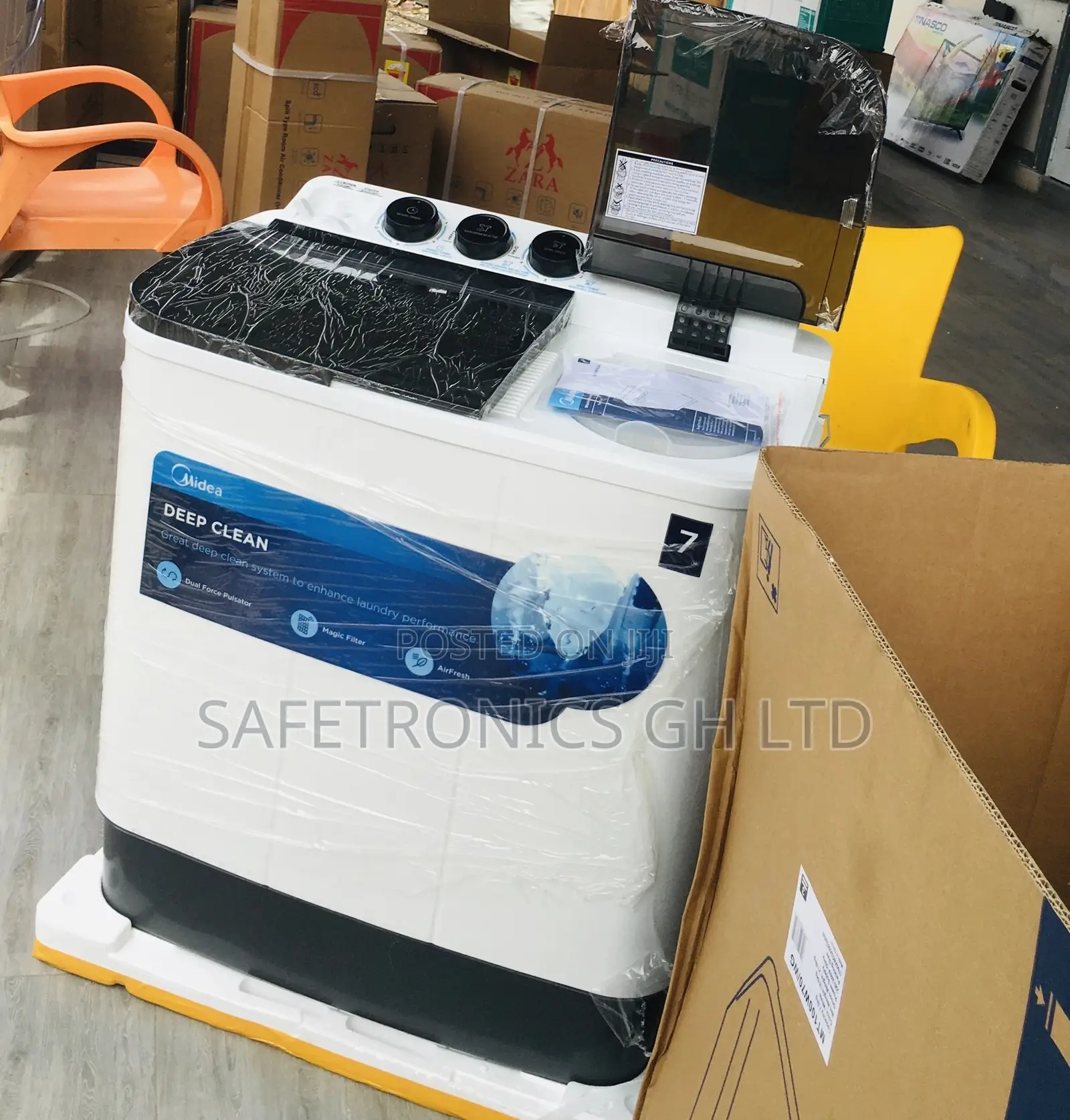Neat Topload Washingmachine 7kg Semiautomatic Midea