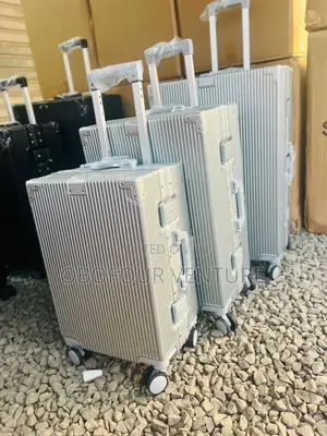 3in1 Zipless Anticrake Luxury Designer Luggage  024336