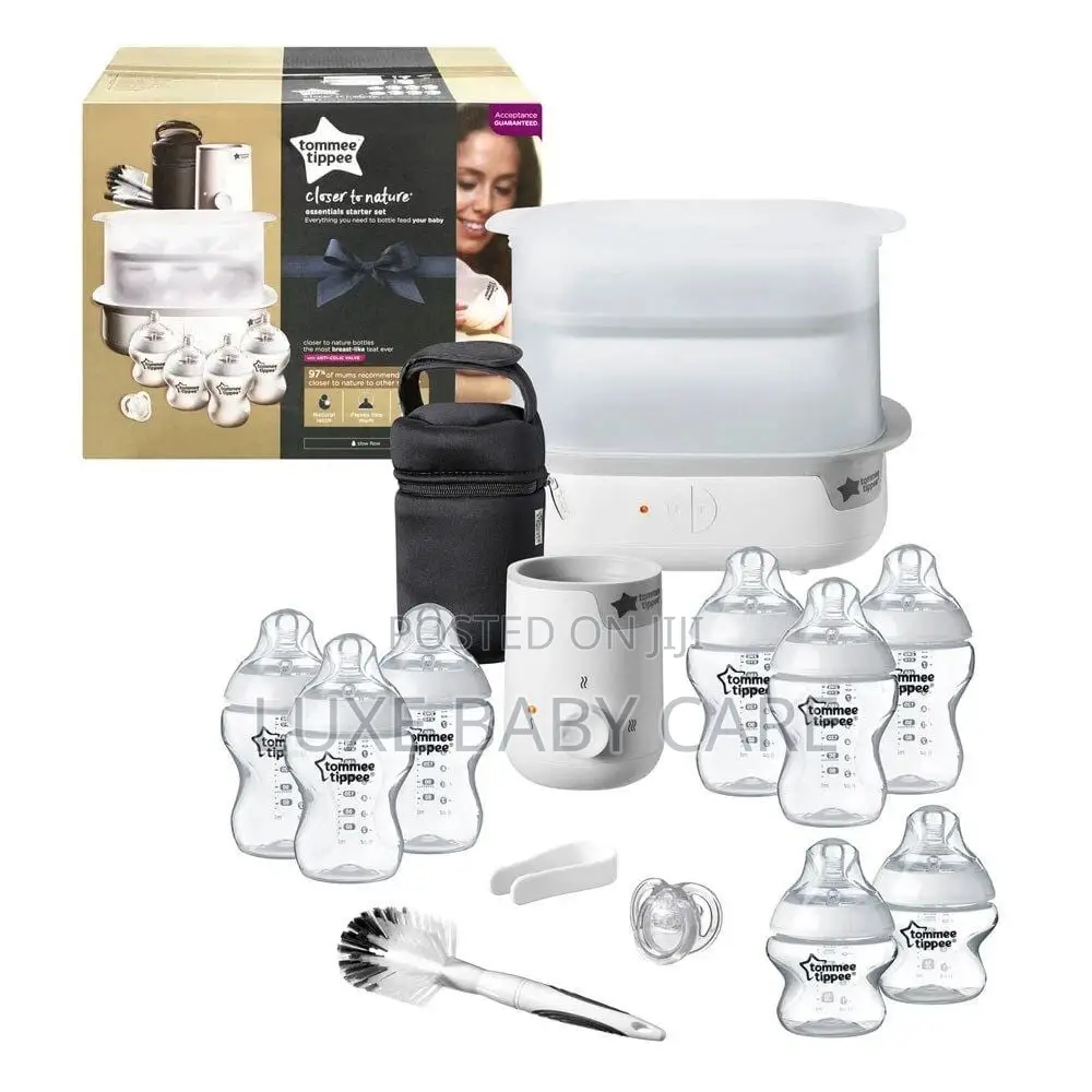 Baby Bottle Sterilizer, Feeding Bottles and Food Warmer.