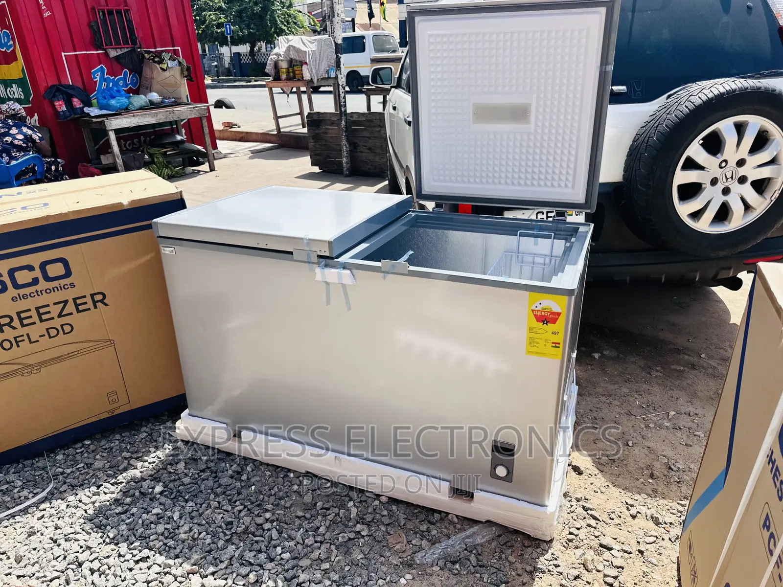 Buy From 10gig Store Nasco Chest Freezer Double Door 425L