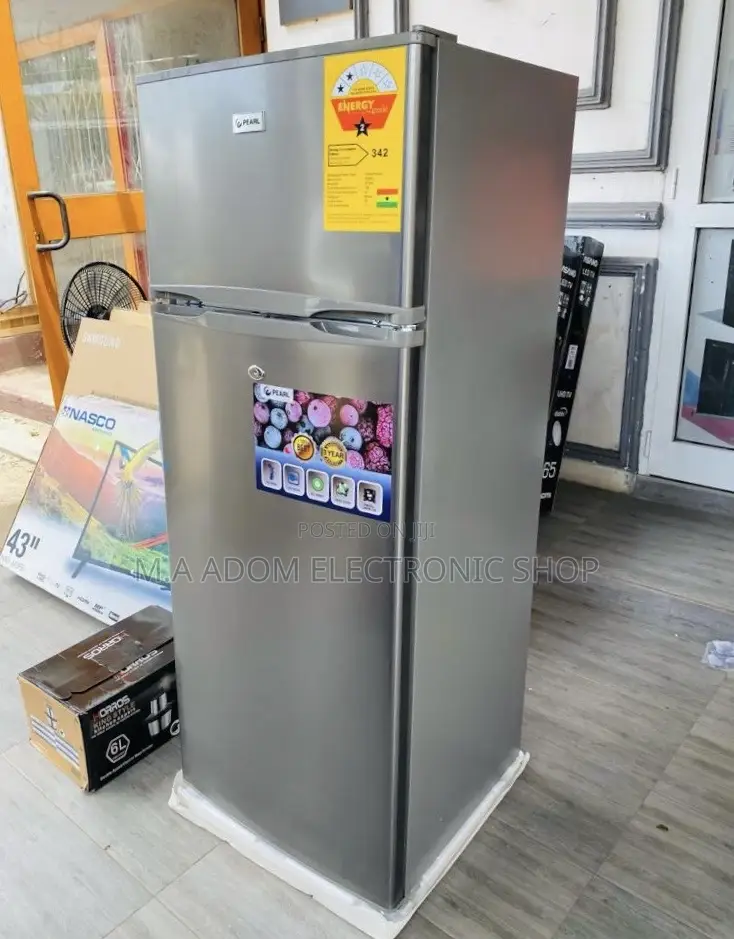 Well Designed Pearl 250 Double Door Refrigerator(Dark Gray).