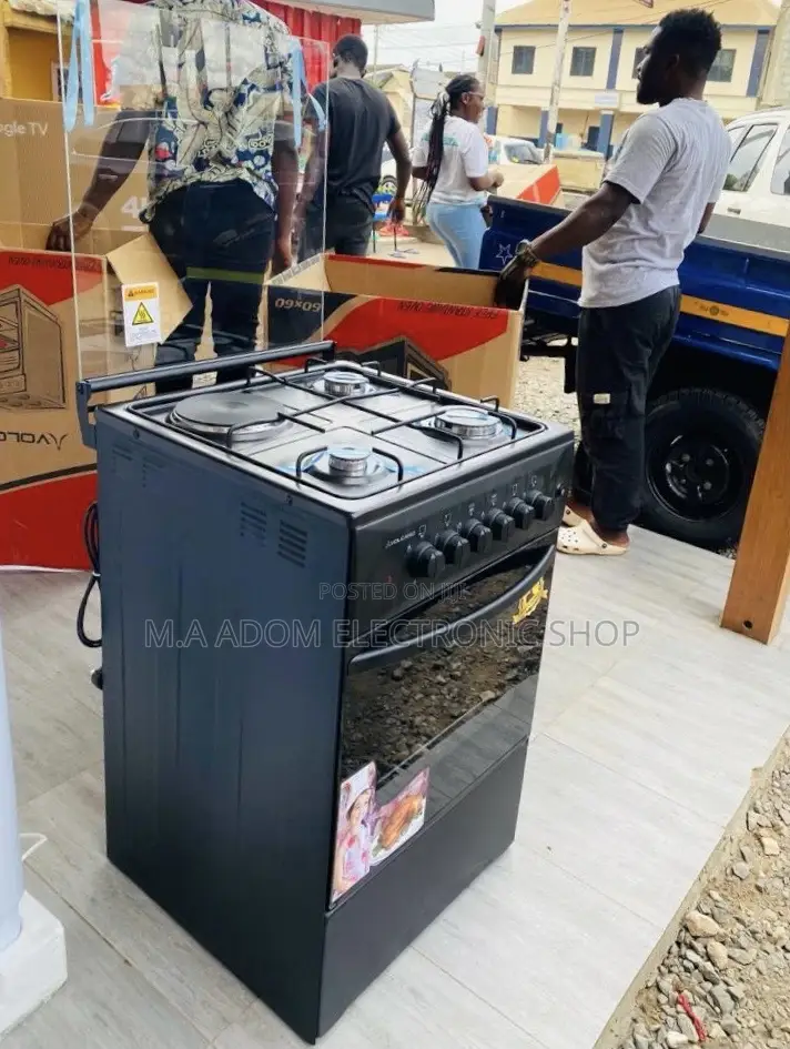 Shop Classic 50x50 3 Gas + 1 Electric Burner(Black) 
