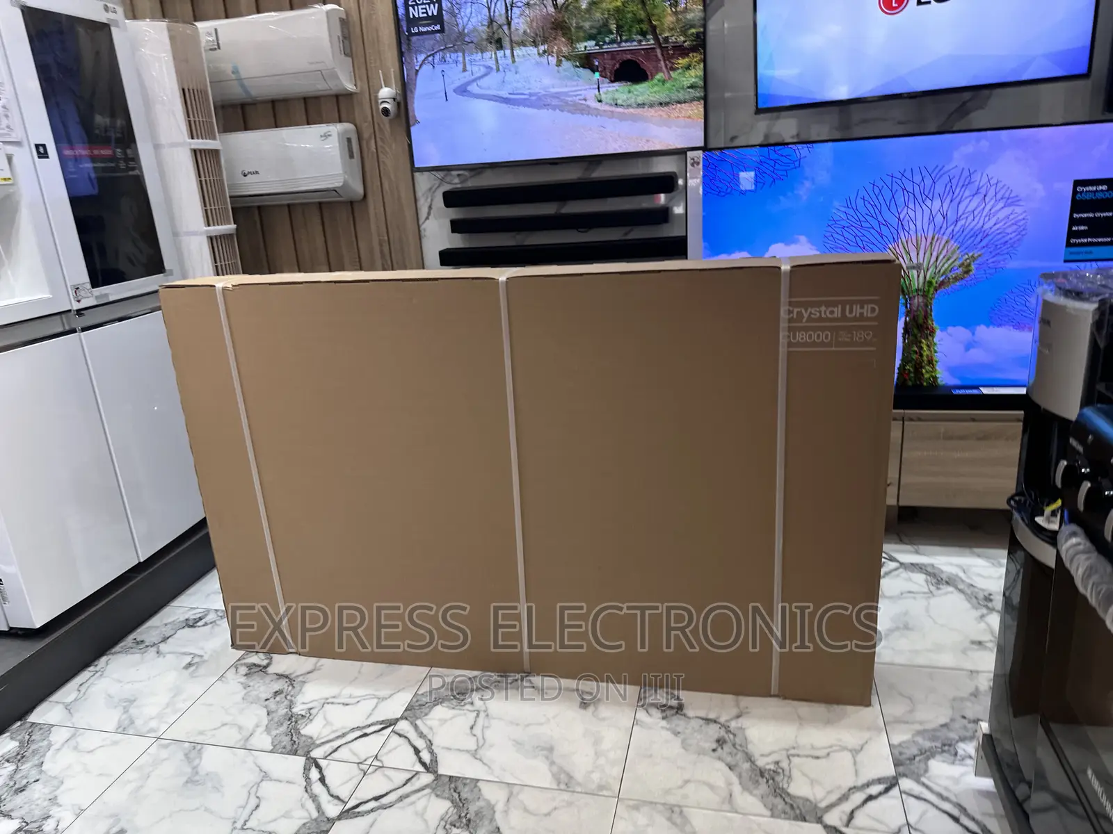 Air Slim Design Samsung Latest Smart UHD 75”Cu7000