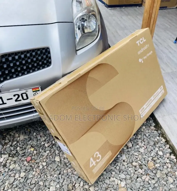 Brand New TCL 43P635 43 Inch HDR Smart Led Tv(Black) 